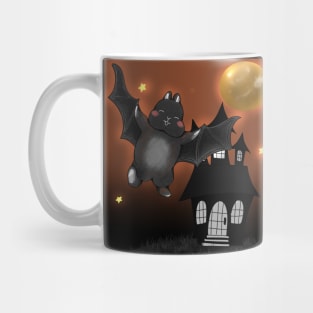 BAT BUNNY outside the Halloween castle Mug